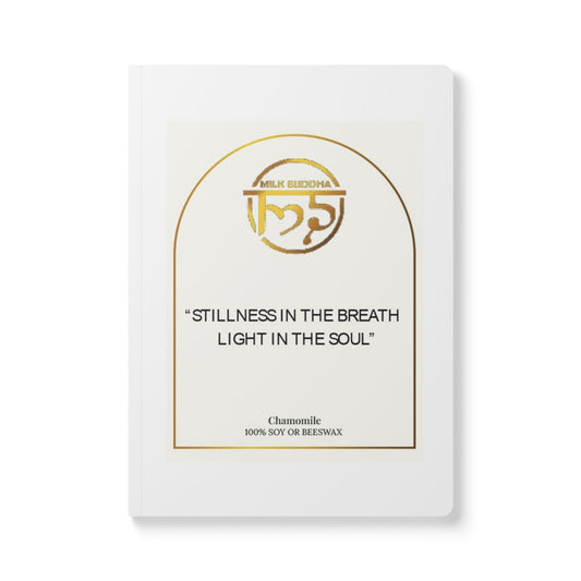 Inspirational Softcover Journal with Inside Prints - Light in the Soul Quote