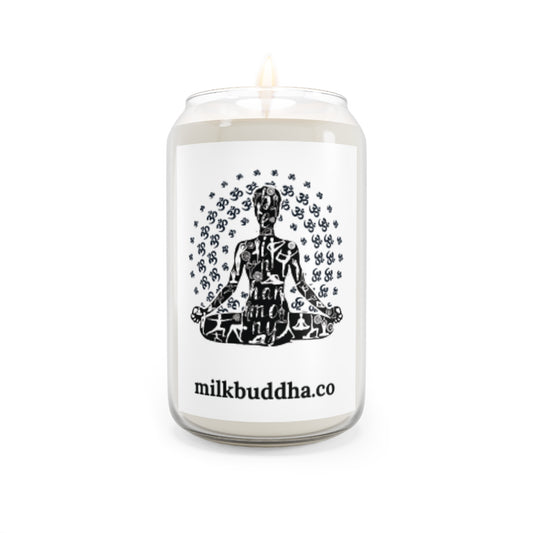 Meditation Scented Candle - 13.75oz with Inspirational Design