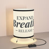 Inspirational Tripod Lamp - Expand Breathe Release Design