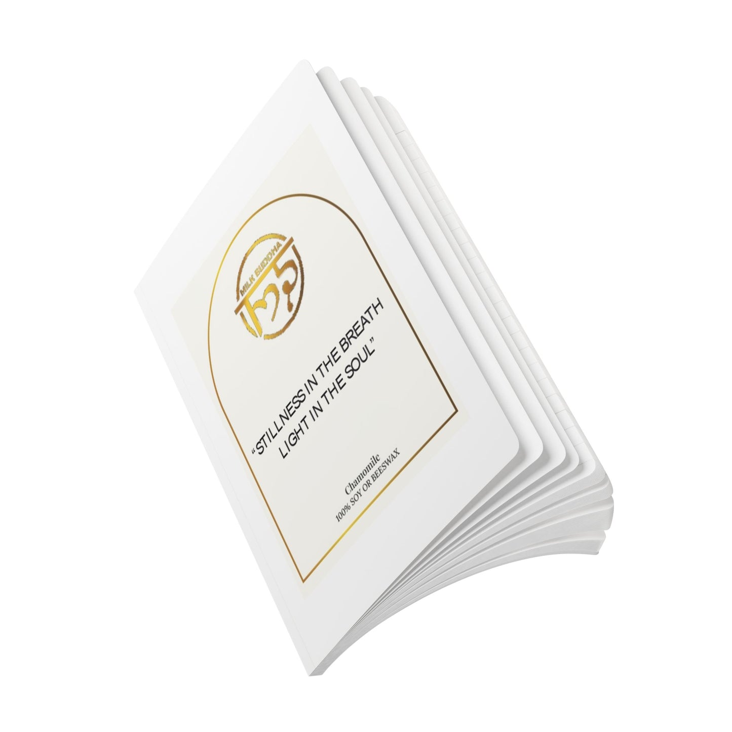Inspirational Softcover Journal with Inside Prints - Light in the Soul Quote