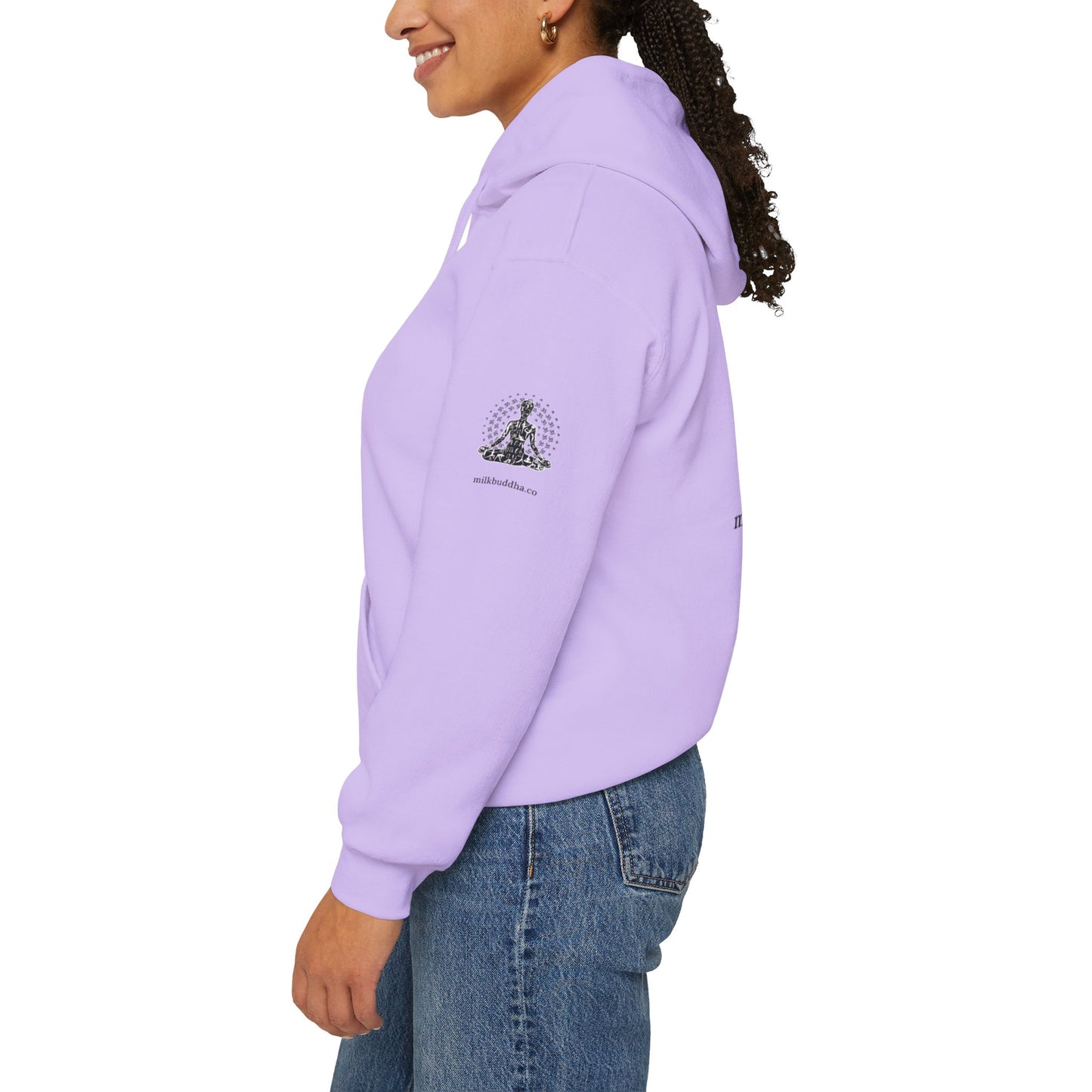Mindfulness Hooded Sweatshirt - Inhale Reflect Exhale Release