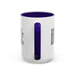 Motivational Inhale Reflect Exhale Release Mug - Colorful 11oz & 15oz Coffee Cup