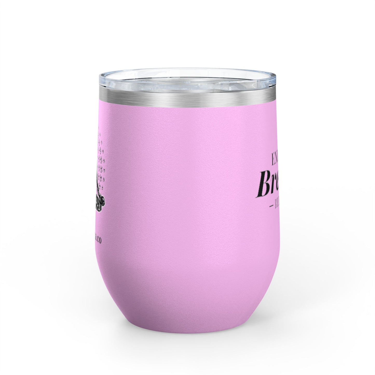 Meditation Wine Tumbler - 12oz Insulated Cup for Relaxation and Mindfulness