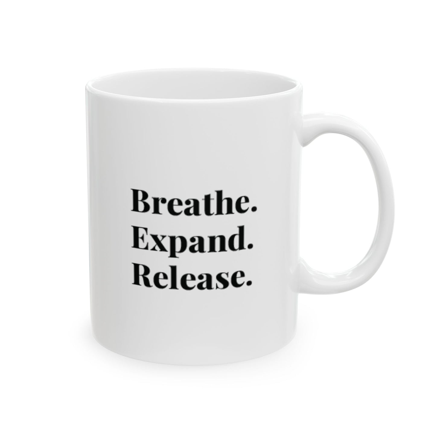 Serene Buddha Ceramic Mug - 11oz & 15oz | Mindfulness Coffee Cup for Spiritual Awakening.