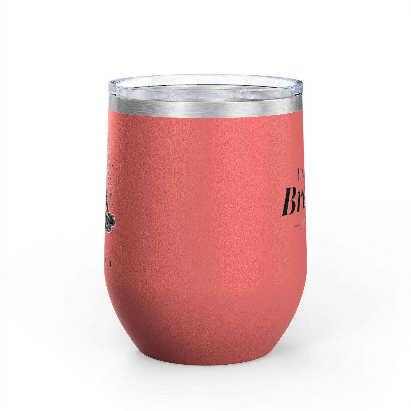 Meditation Wine Tumbler - 12oz Insulated Cup for Relaxation and Mindfulness