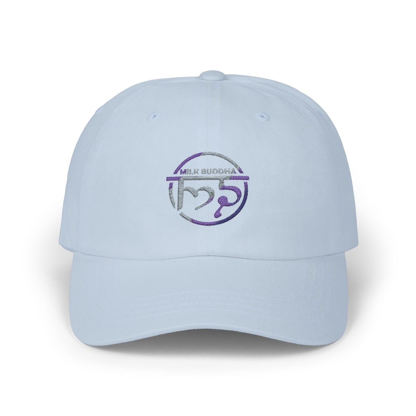 Stylish Classic Dad Cap with Milk Buddha Design