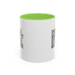 Motivational Inhale Reflect Exhale Release Mug - Colorful 11oz & 15oz Coffee Cup