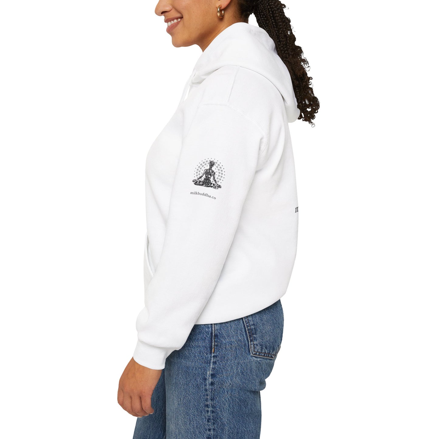 Mindfulness Hooded Sweatshirt - Inhale Reflect Exhale Release