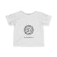Infant Yoga Tee with Om Design - Cute Spiritual Baby Shirt