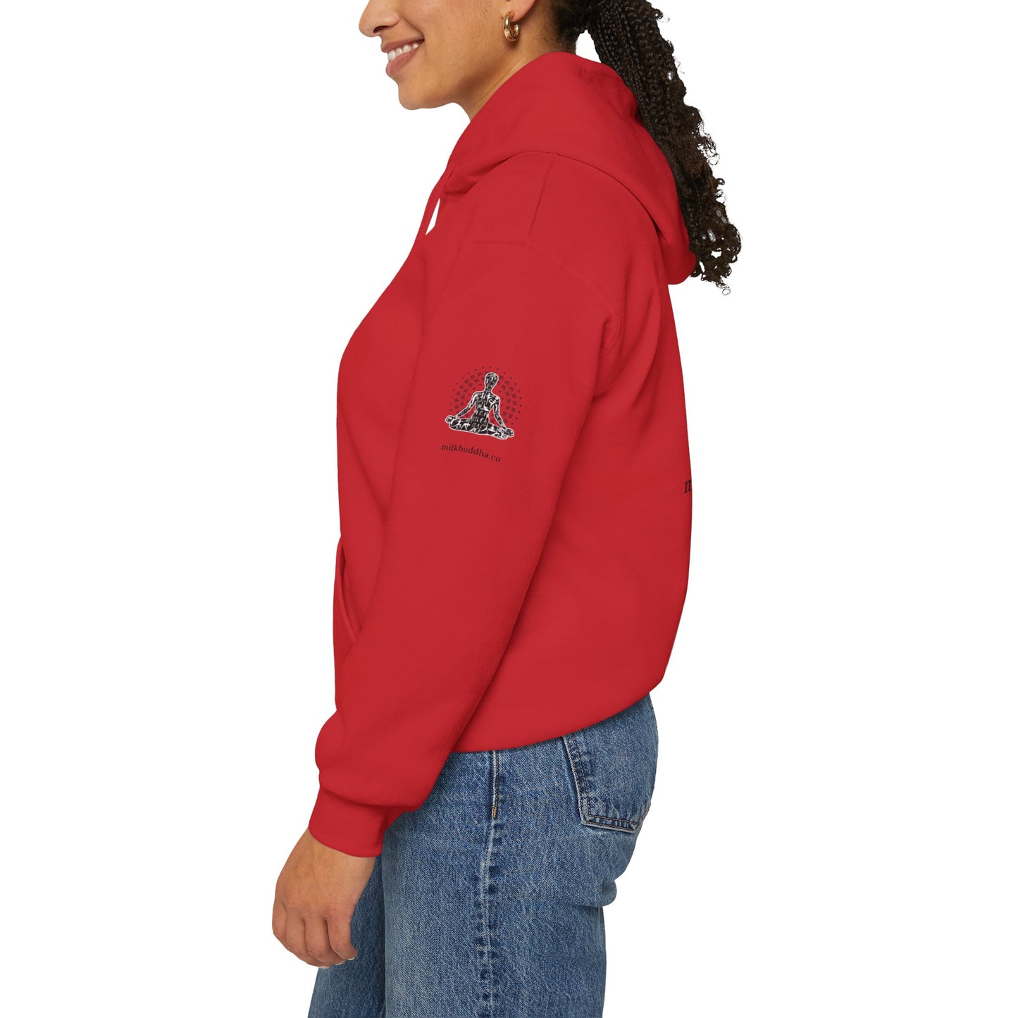 Mindfulness Hooded Sweatshirt - Inhale Reflect Exhale Release