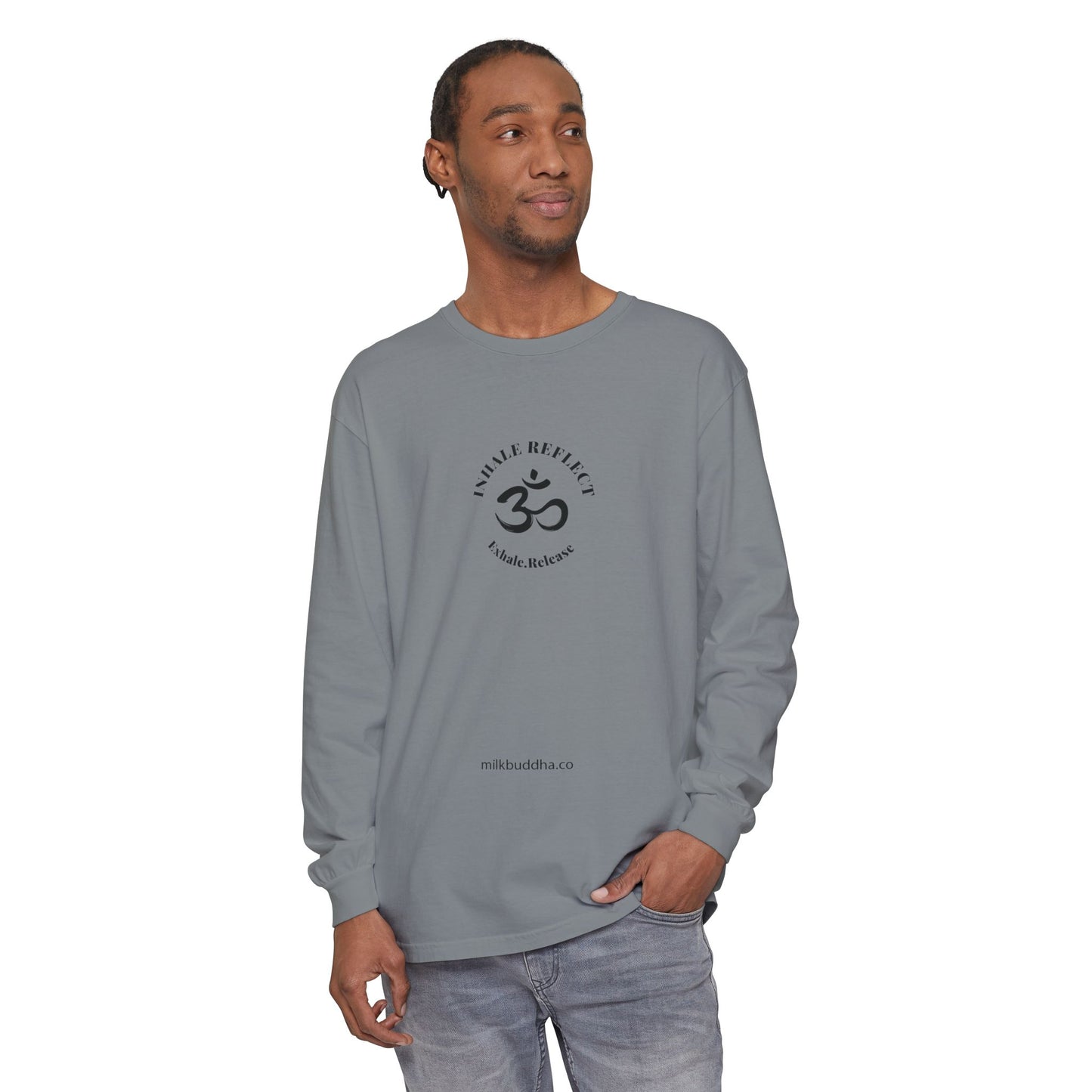 Mindfulness Long Sleeve T-Shirt - Breathe, Expand, Release