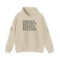 Mindfulness Hooded Sweatshirt - Inhale Reflect Exhale Release