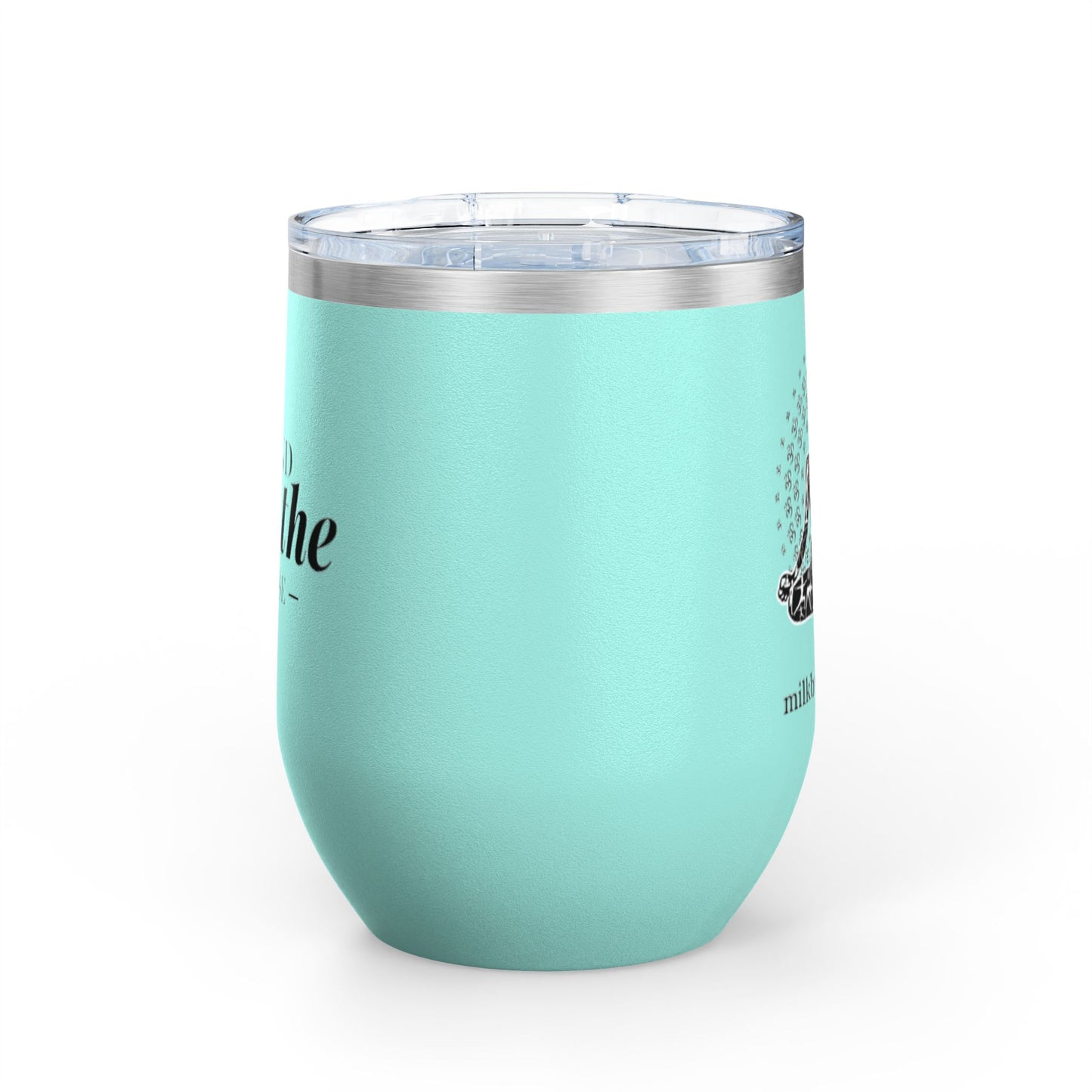 Meditation Wine Tumbler - 12oz Insulated Cup for Relaxation and Mindfulness
