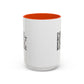 Motivational Inhale Reflect Exhale Release Mug - Colorful 11oz & 15oz Coffee Cup