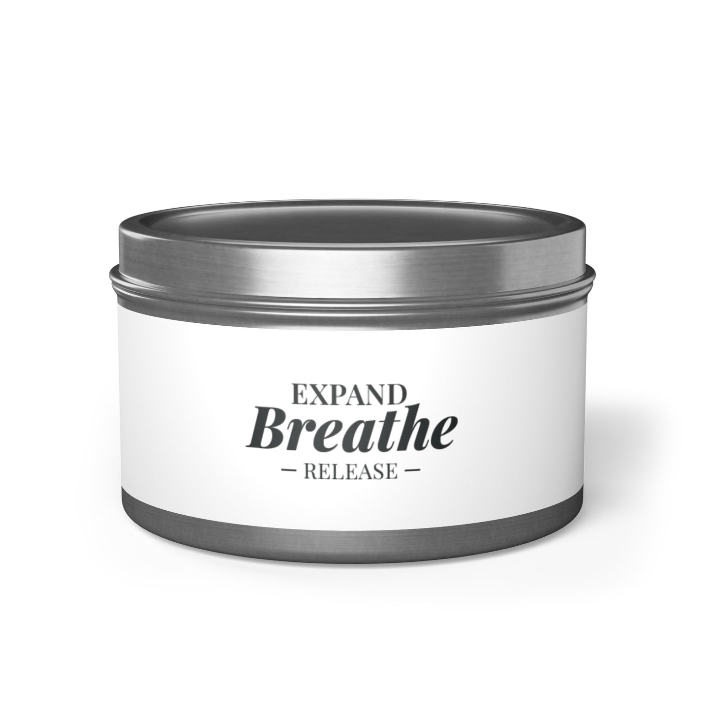 Aromatherapy Tin Candles - Breathe & Release for Relaxation