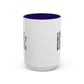 Motivational Inhale Reflect Exhale Release Mug - Colorful 11oz & 15oz Coffee Cup