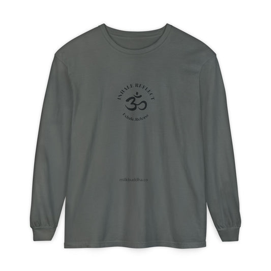 Mindfulness Long Sleeve T-Shirt - Breathe, Expand, Release