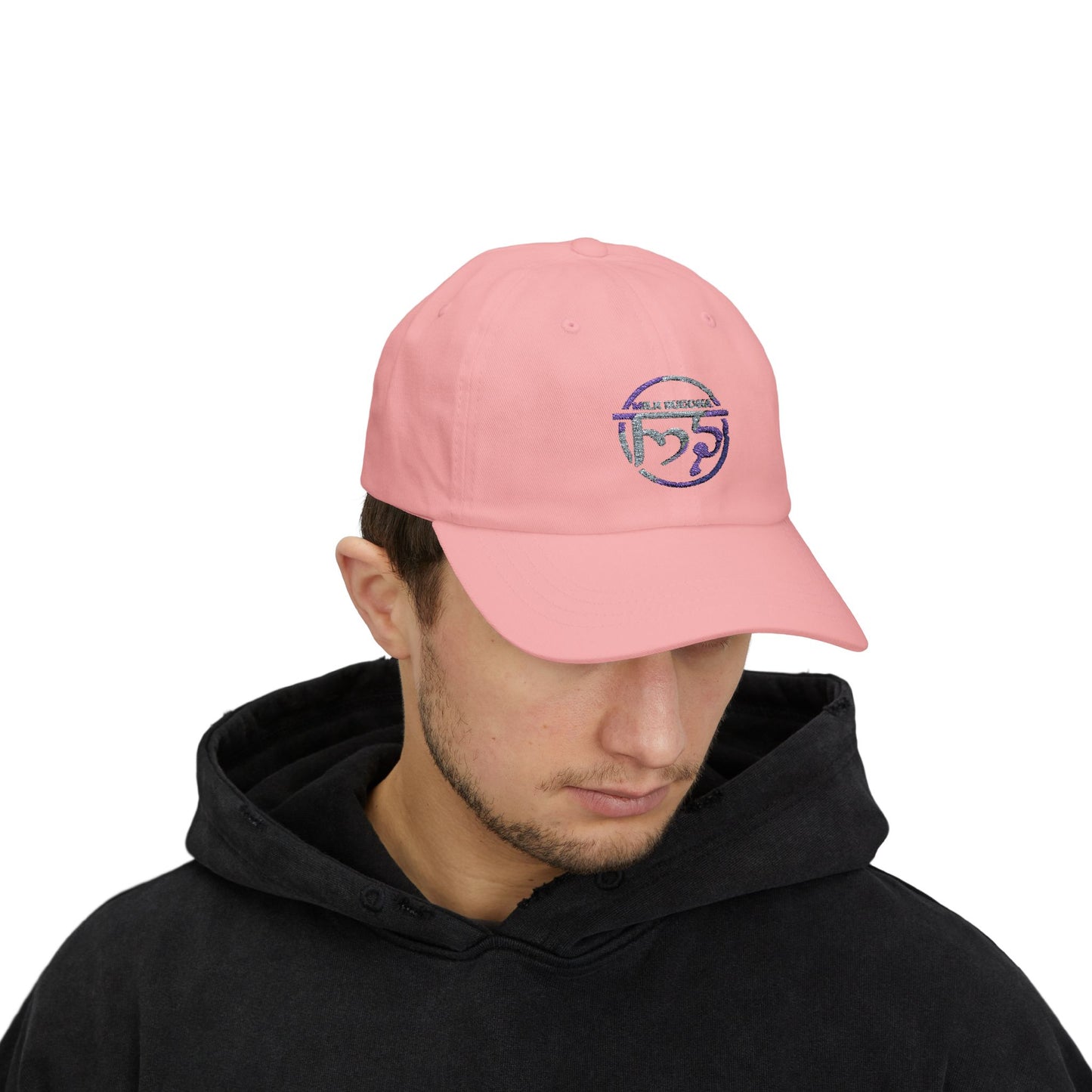 Stylish Classic Dad Cap with Milk Buddha Design