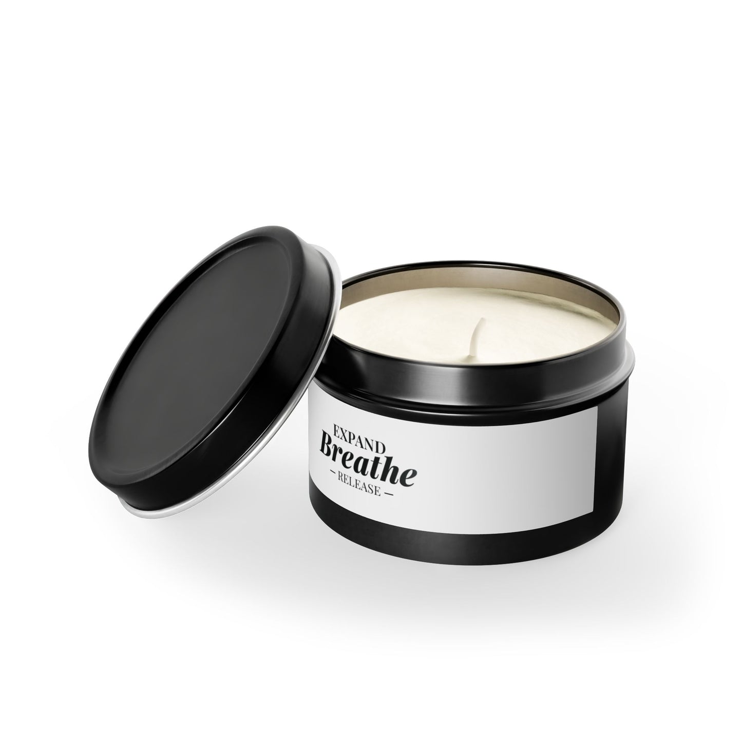 Aromatherapy Tin Candles - Breathe & Release for Relaxation