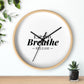 Inspirational Wall Clock - 'Expand Breathe Release' - Perfect for Mindfulness & Home Decor