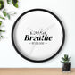 Inspirational Wall Clock - 'Expand Breathe Release' - Perfect for Mindfulness & Home Decor