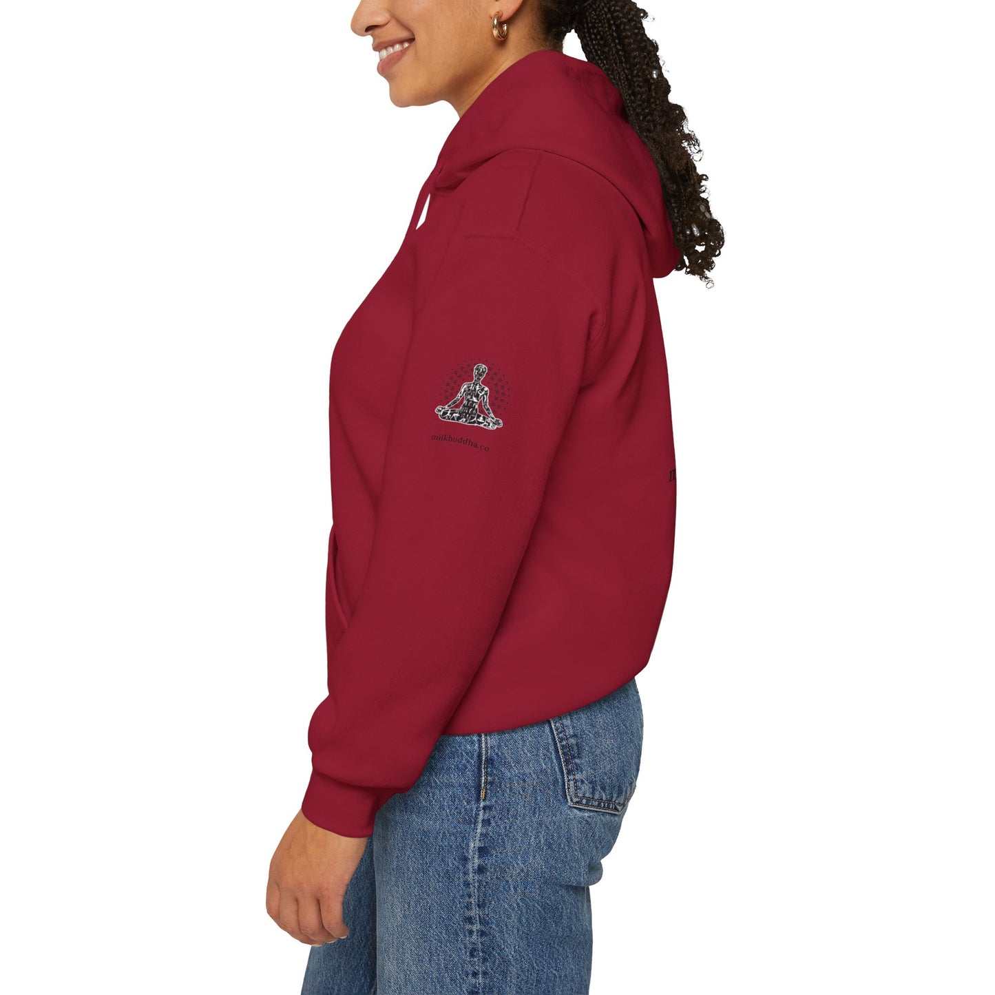 Mindfulness Hooded Sweatshirt - Inhale Reflect Exhale Release