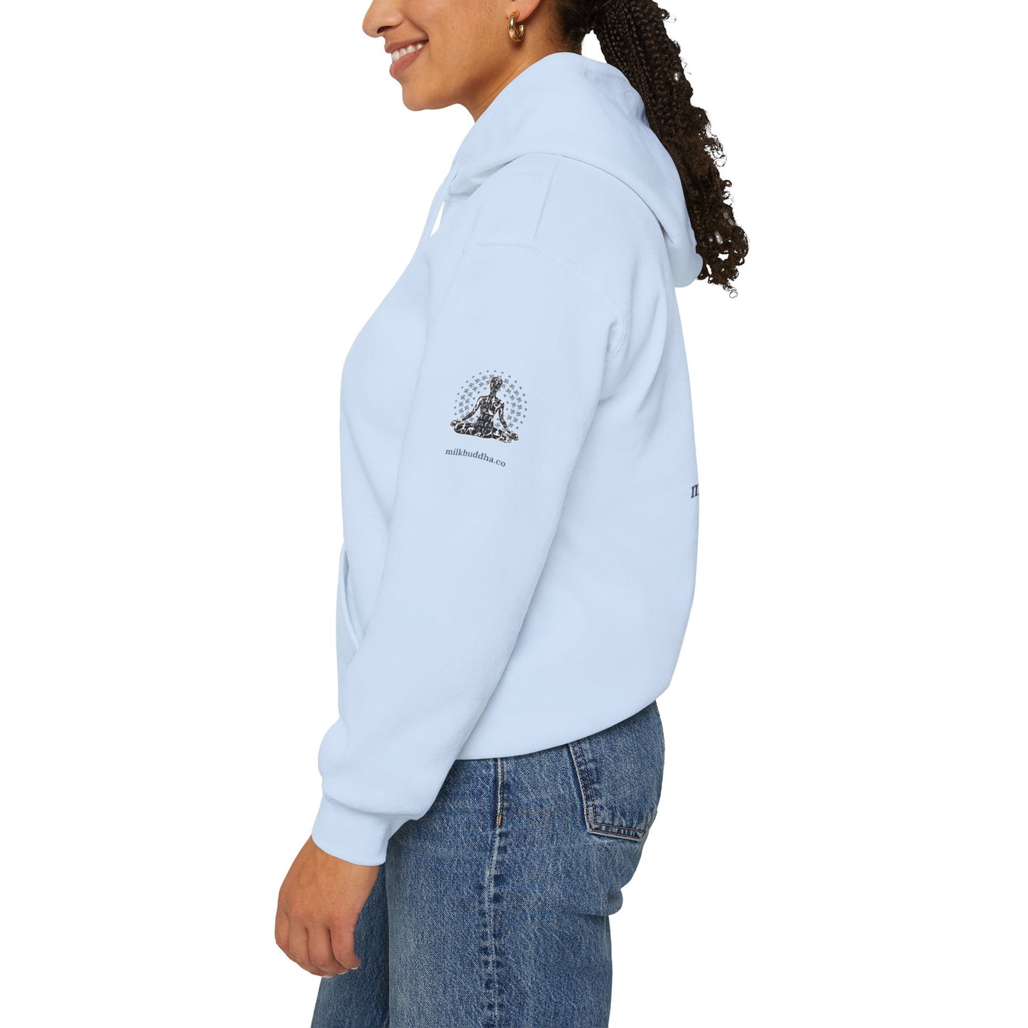 Mindfulness Hooded Sweatshirt - Inhale Reflect Exhale Release