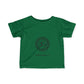 Infant Yoga Tee with Om Design - Cute Spiritual Baby Shirt