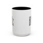 Motivational Inhale Reflect Exhale Release Mug - Colorful 11oz & 15oz Coffee Cup