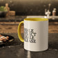 Motivational Inhale Reflect Exhale Release Mug - Colorful 11oz & 15oz Coffee Cup