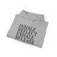 Mindfulness Hooded Sweatshirt - Inhale Reflect Exhale Release