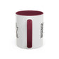 Motivational Inhale Reflect Exhale Release Mug - Colorful 11oz & 15oz Coffee Cup