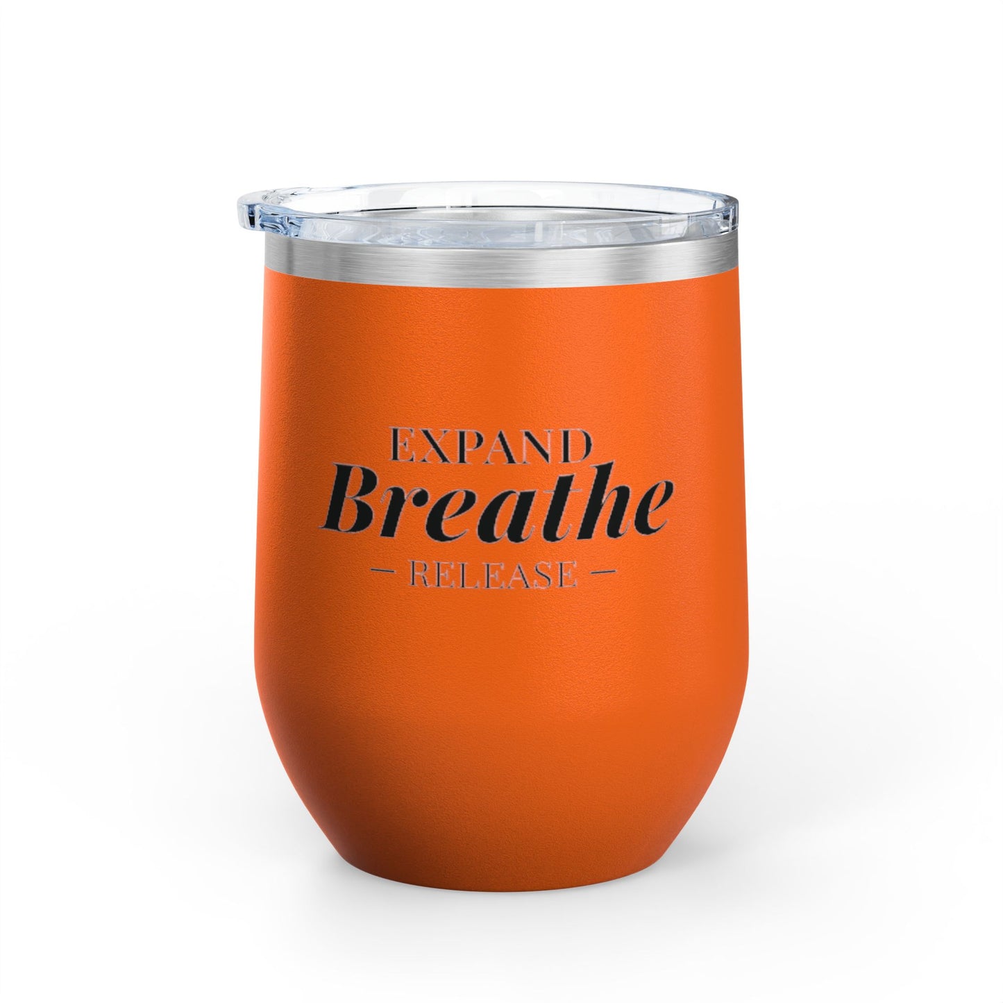 Meditation Wine Tumbler - 12oz Insulated Cup for Relaxation and Mindfulness