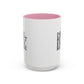 Motivational Inhale Reflect Exhale Release Mug - Colorful 11oz & 15oz Coffee Cup