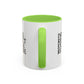 Motivational Inhale Reflect Exhale Release Mug - Colorful 11oz & 15oz Coffee Cup