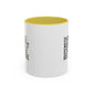 Motivational Inhale Reflect Exhale Release Mug - Colorful 11oz & 15oz Coffee Cup