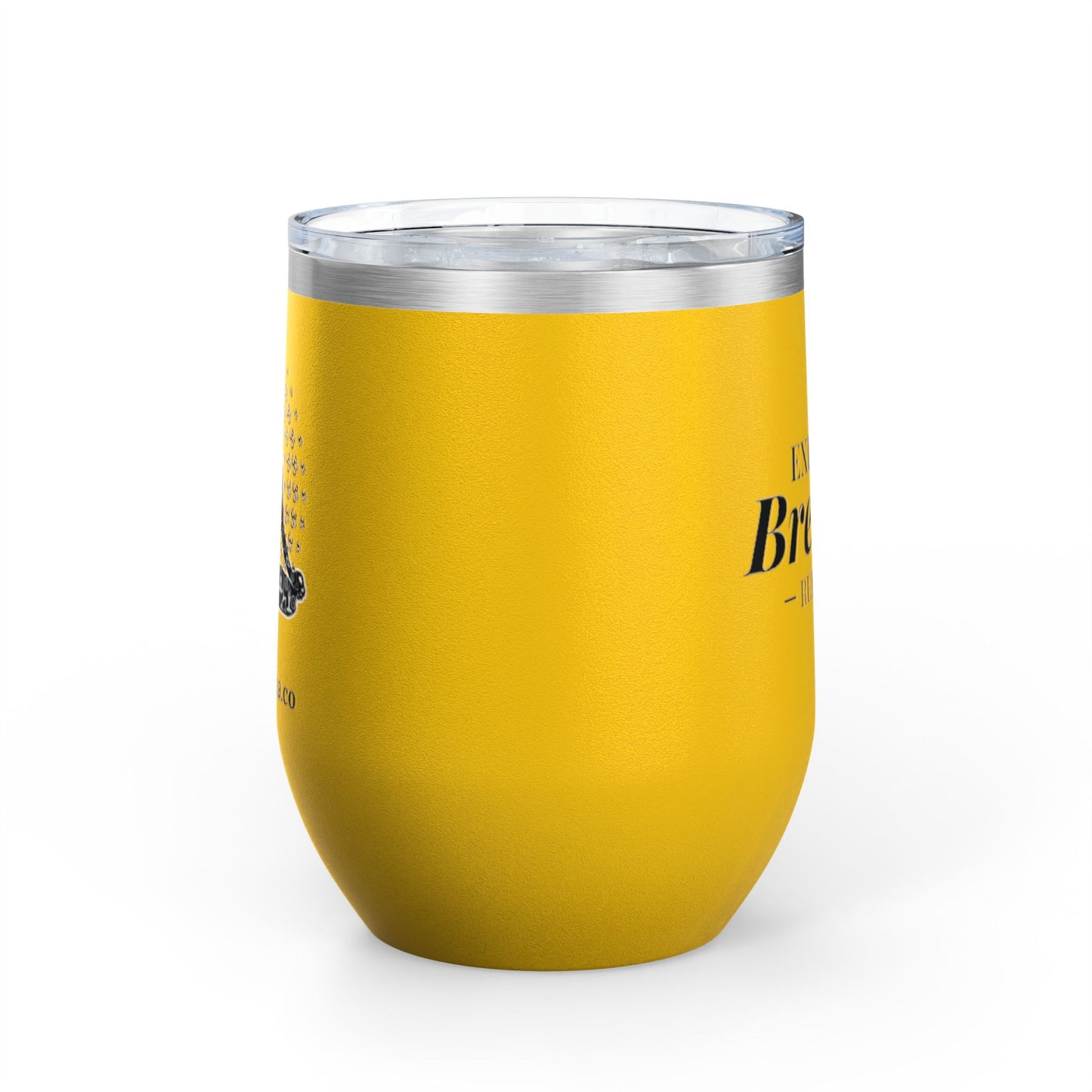 Meditation Wine Tumbler - 12oz Insulated Cup for Relaxation and Mindfulness