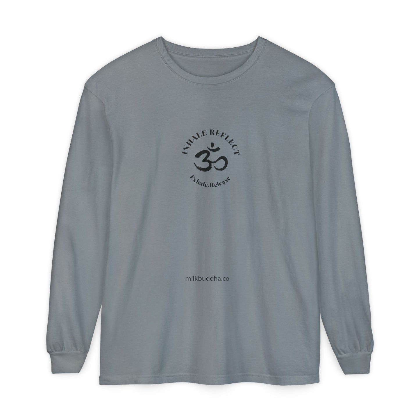 Mindfulness Long Sleeve T-Shirt - Breathe, Expand, Release