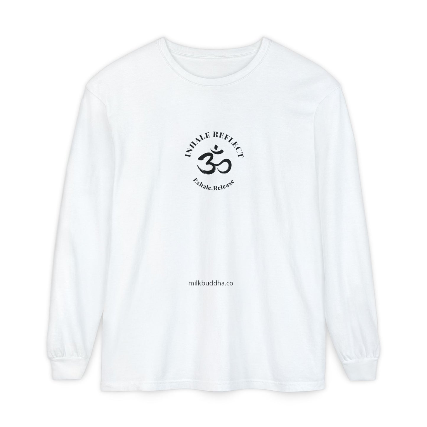 Mindfulness Long Sleeve T-Shirt - Breathe, Expand, Release