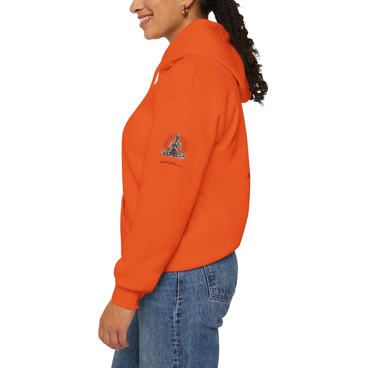Mindfulness Hooded Sweatshirt - Inhale Reflect Exhale Release