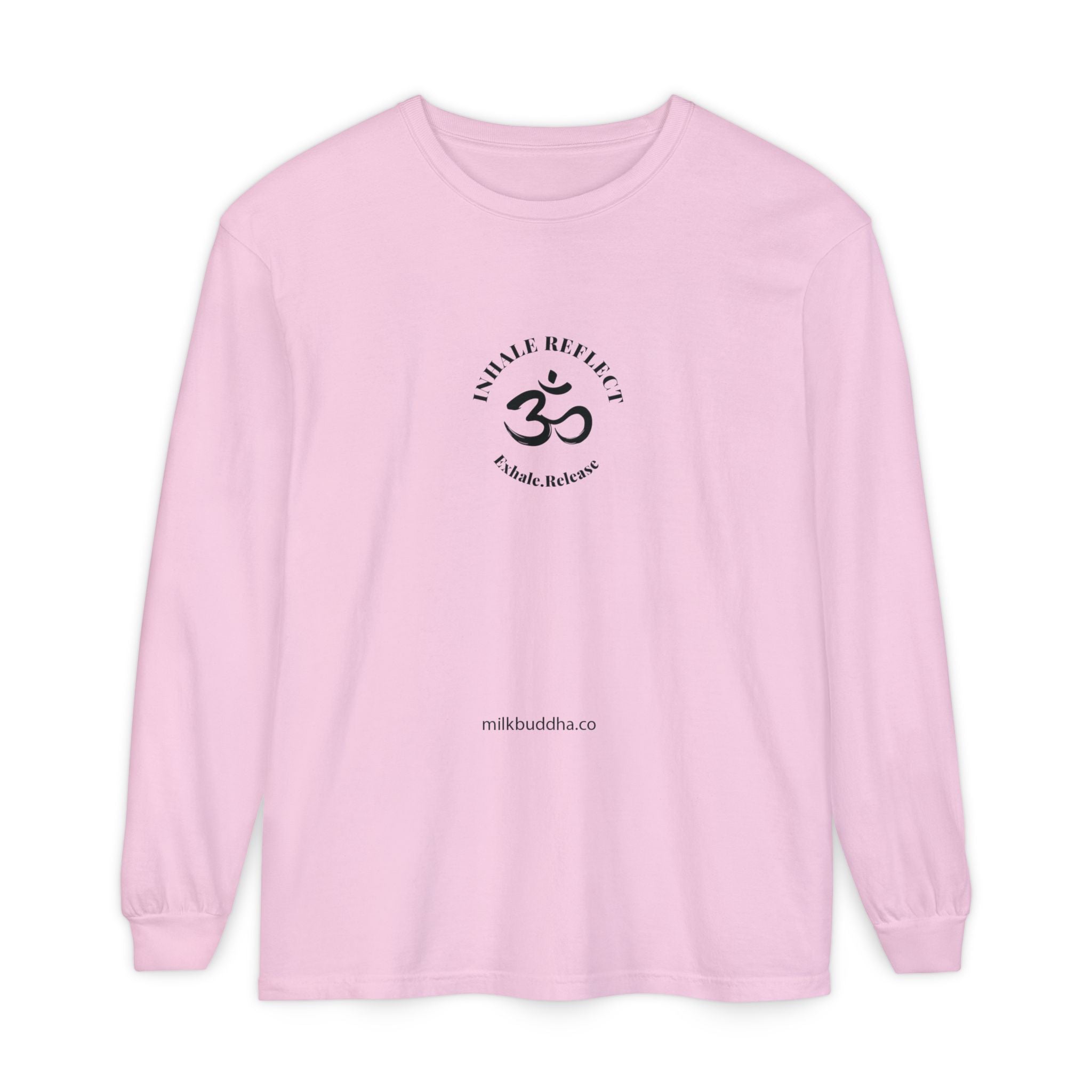 GODBREATH BUDDHACESS L/S TEE Mindfulness Long Sleeve T-Shirt 