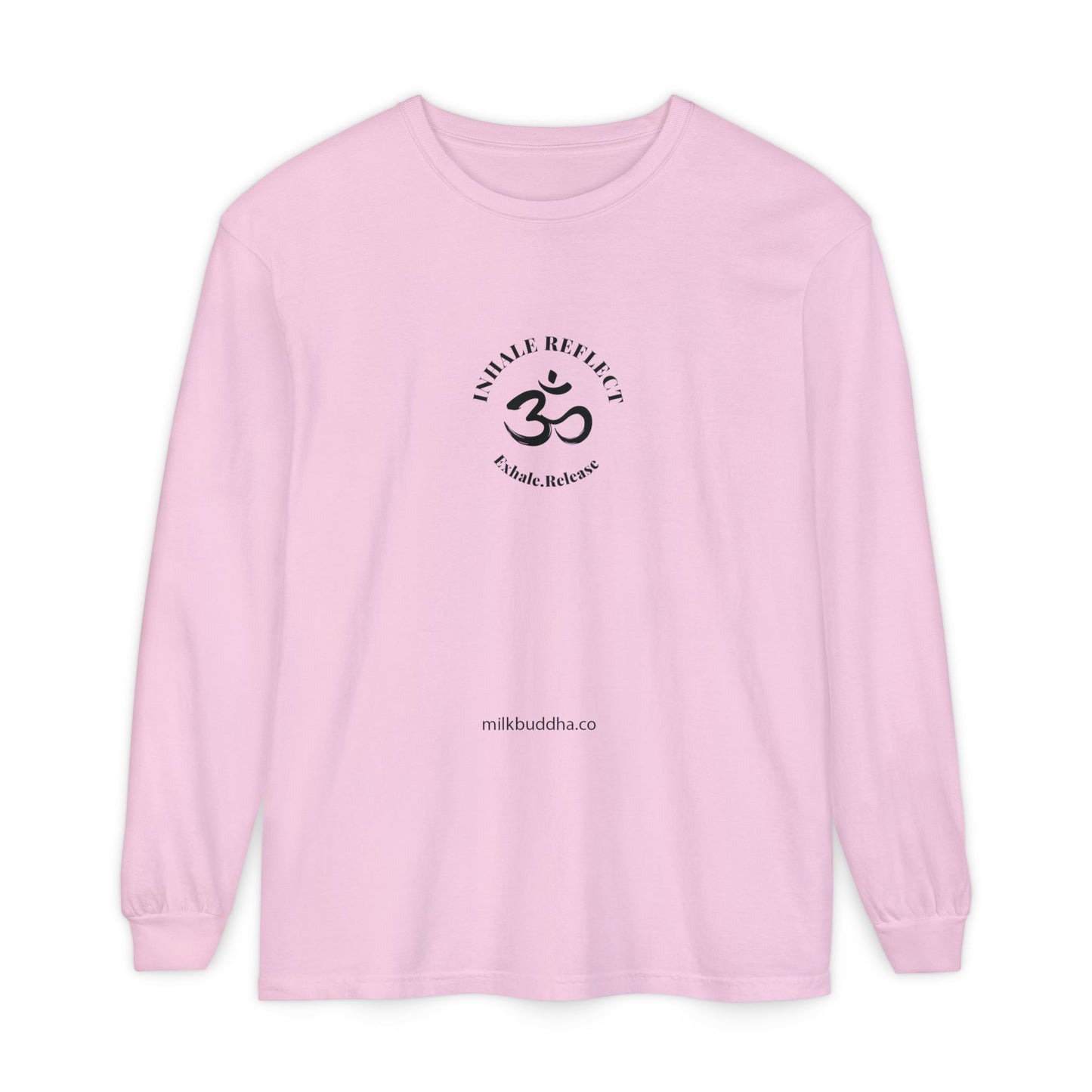 Mindfulness Long Sleeve T-Shirt - Breathe, Expand, Release