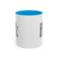 Motivational Inhale Reflect Exhale Release Mug - Colorful 11oz & 15oz Coffee Cup