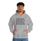 Mindfulness Hooded Sweatshirt - Inhale Reflect Exhale Release