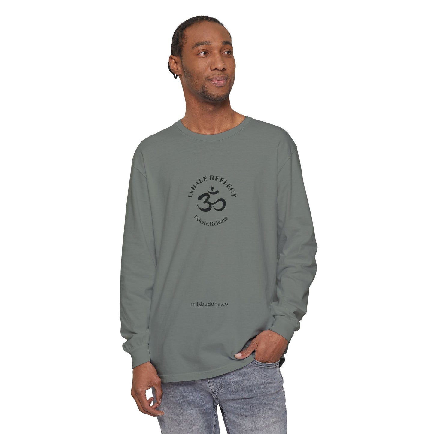 Mindfulness Long Sleeve T-Shirt - Breathe, Expand, Release