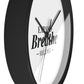 Inspirational Wall Clock - 'Expand Breathe Release' - Perfect for Mindfulness & Home Decor