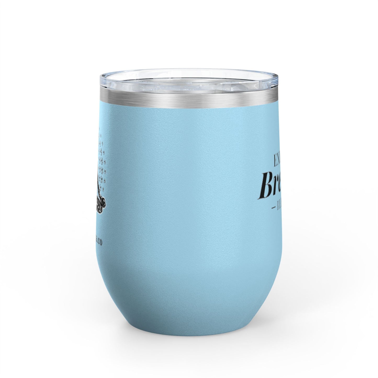 Meditation Wine Tumbler - 12oz Insulated Cup for Relaxation and Mindfulness