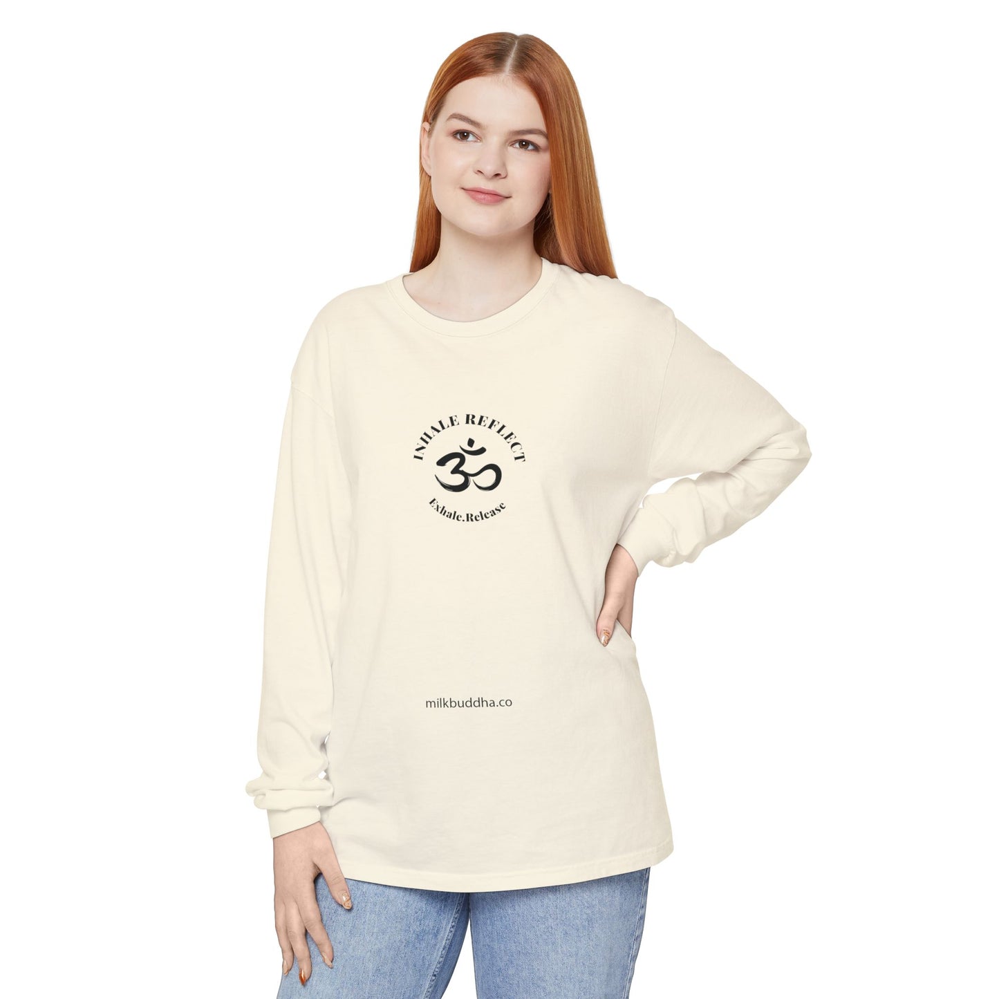 Mindfulness Long Sleeve T-Shirt - Breathe, Expand, Release