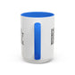 Motivational Inhale Reflect Exhale Release Mug - Colorful 11oz & 15oz Coffee Cup