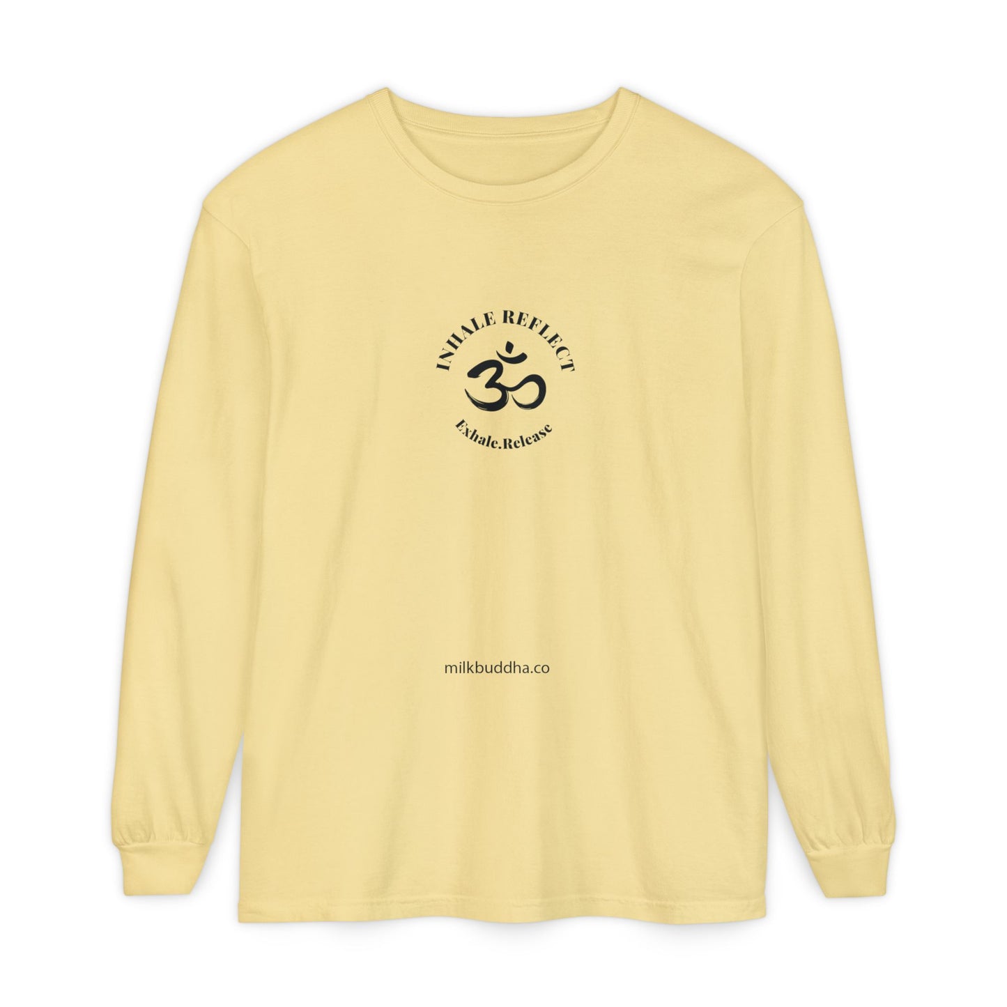 Mindfulness Long Sleeve T-Shirt - Breathe, Expand, Release